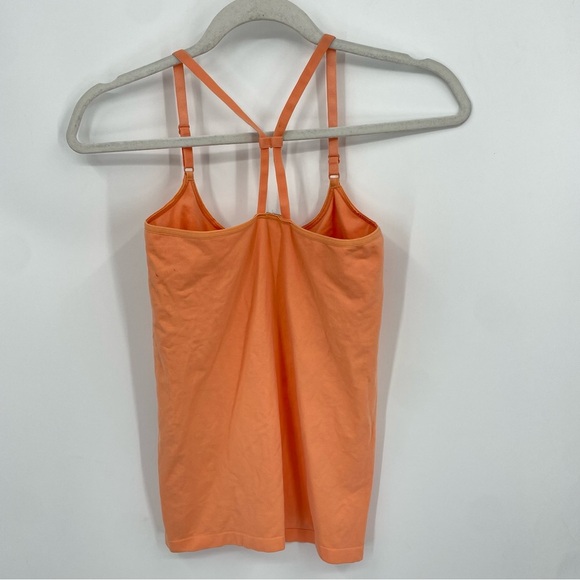 NWT vintage Victoria’s Secret Tank Top Sz M Peach Orange Body by Victoria Heart - Picture 8 of 10